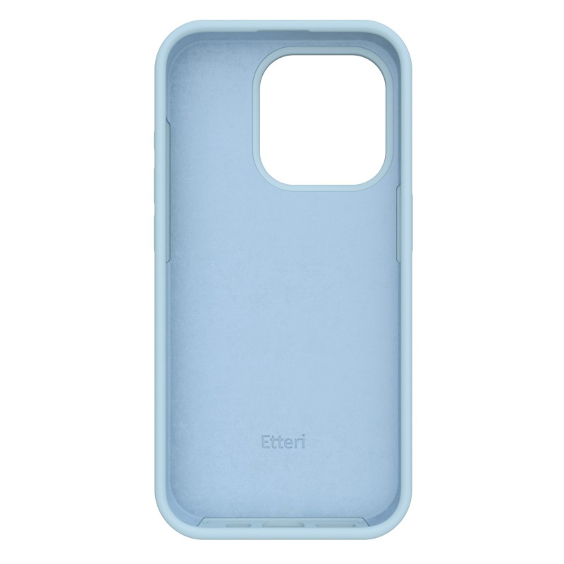 Силиконов калъф Etteri за Samsung Galaxy S23 Ultra светло син
