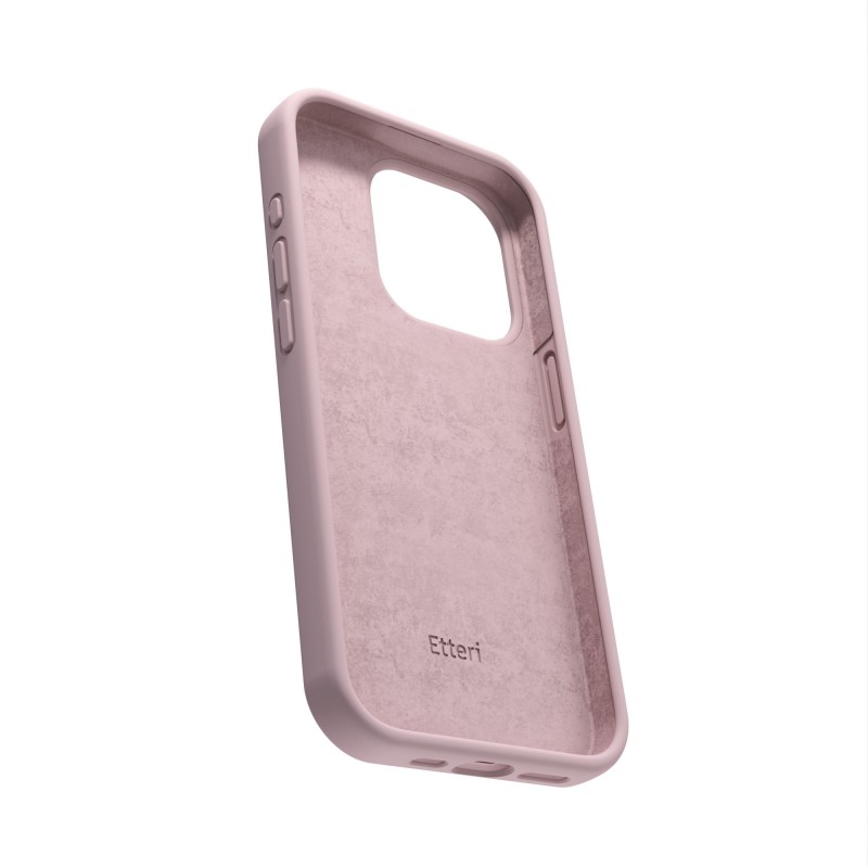 Etteri Silicone Case overlay за Samsung Galaxy S23 FE, светло розов