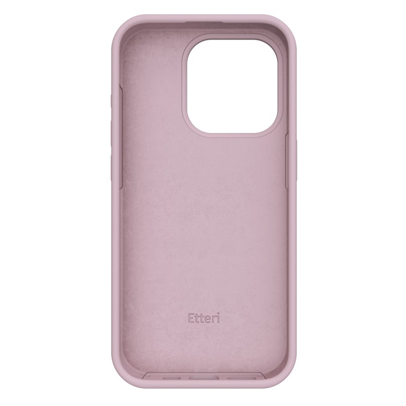 Etteri Silicone Case overlay за Samsung Galaxy S23 FE, светло розов