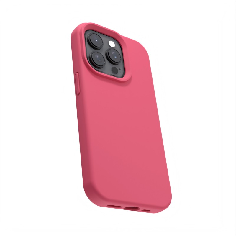 Силиконов калъф Etteri за Xiaomi Redmi Note 13 4G, малинов