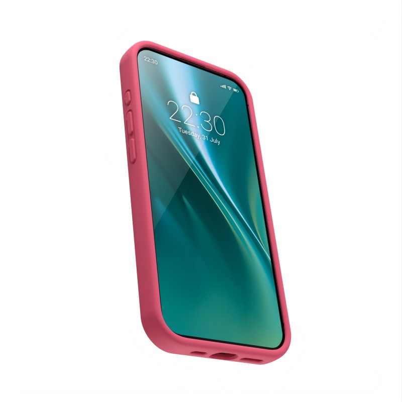 Силиконов калъф Etteri за Xiaomi Redmi Note 13 4G, малинов