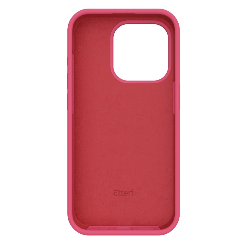 Силиконов калъф Etteri за Xiaomi Redmi Note 13 4G, малинов