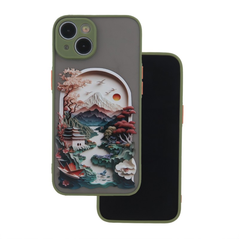 Калъф Ultra Trendy за Samsung Galaxy S22 Travel зелен