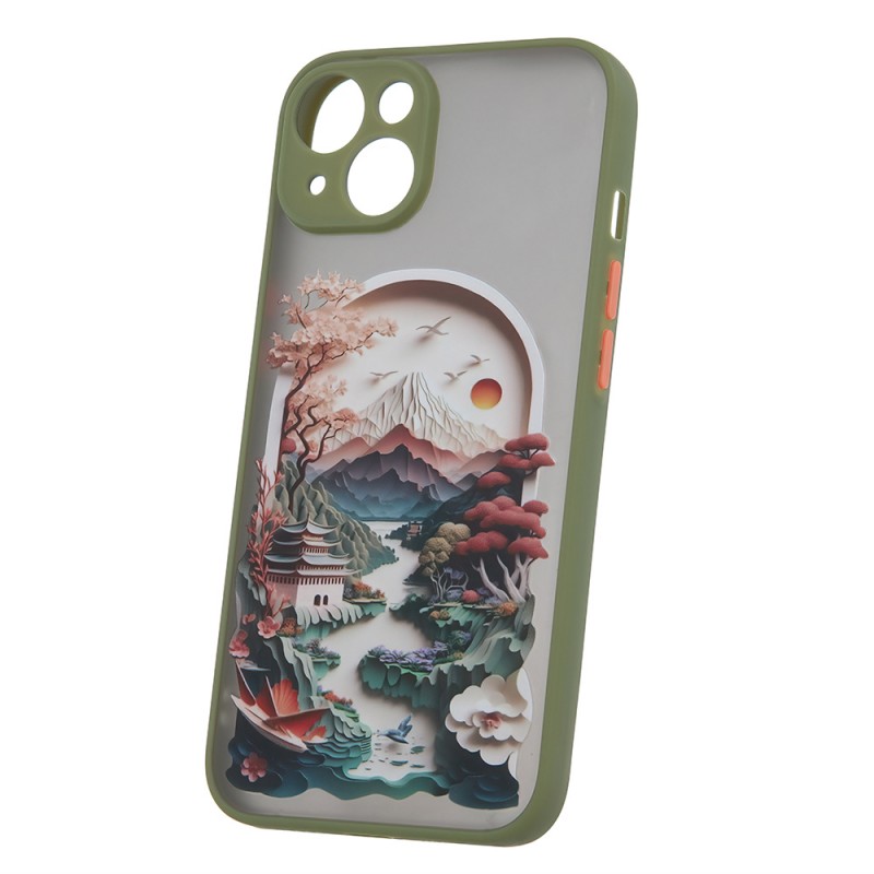 Калъф Ultra Trendy за Samsung Galaxy S23 Travel зелен