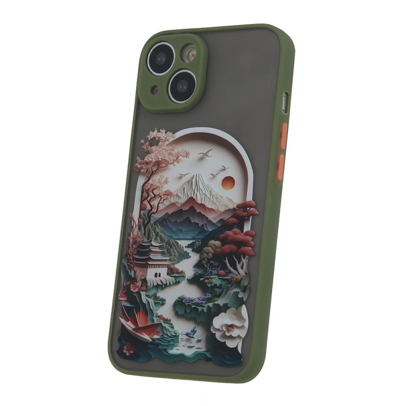 Калъф Ultra Trendy за Samsung Galaxy S23 Travel зелен