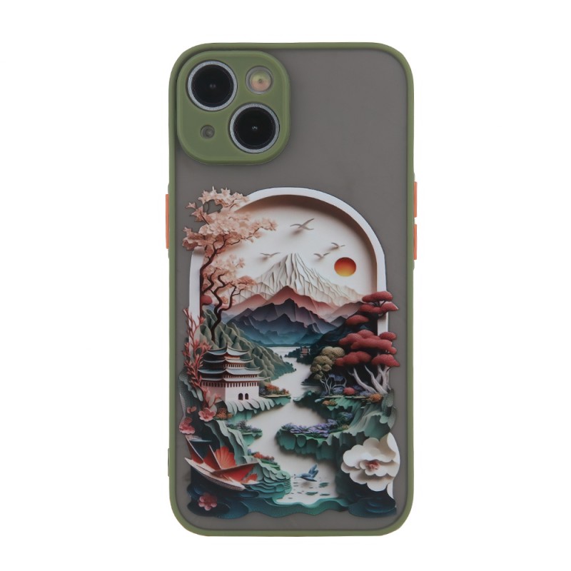 Калъф Ultra Trendy за Samsung Galaxy S23 Travel зелен