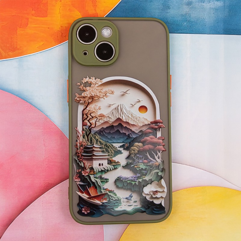 Калъф Ultra Trendy за Samsung Galaxy S23 Travel зелен