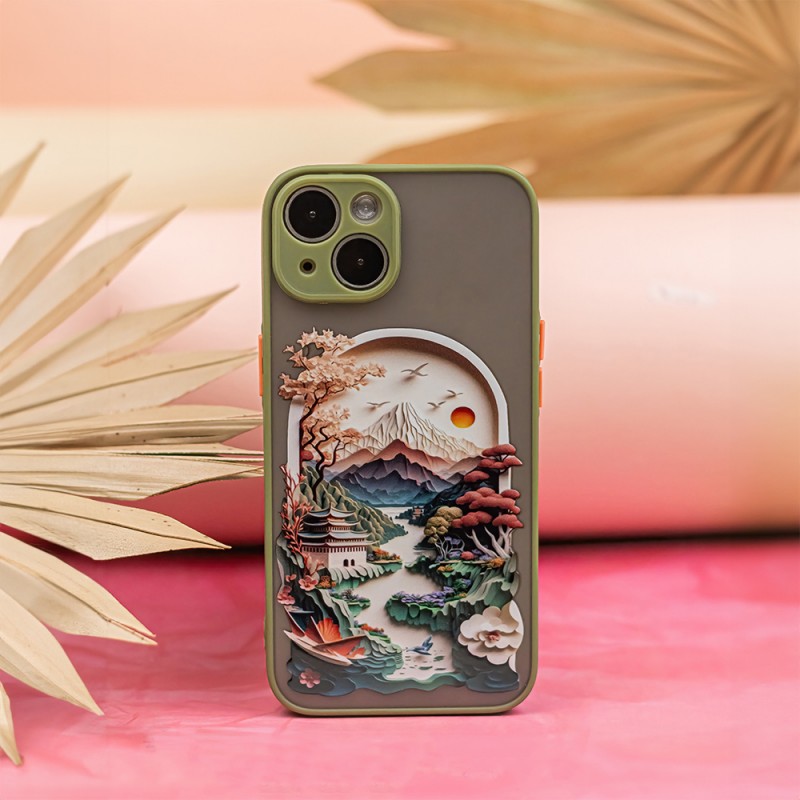 Калъф Ultra Trendy за Samsung Galaxy S23 Travel зелен
