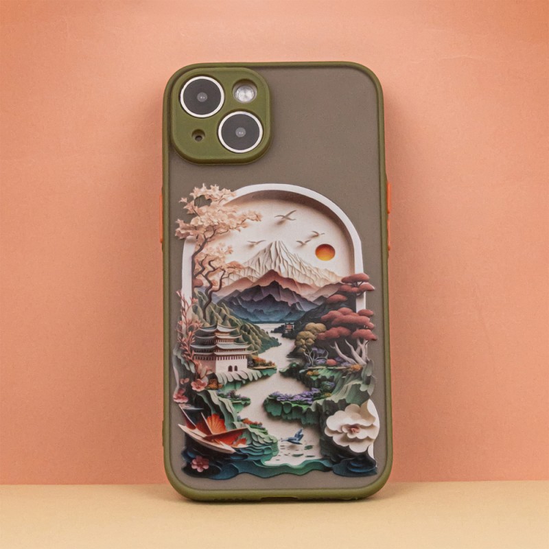 Калъф Ultra Trendy за Samsung Galaxy S23 Travel зелен