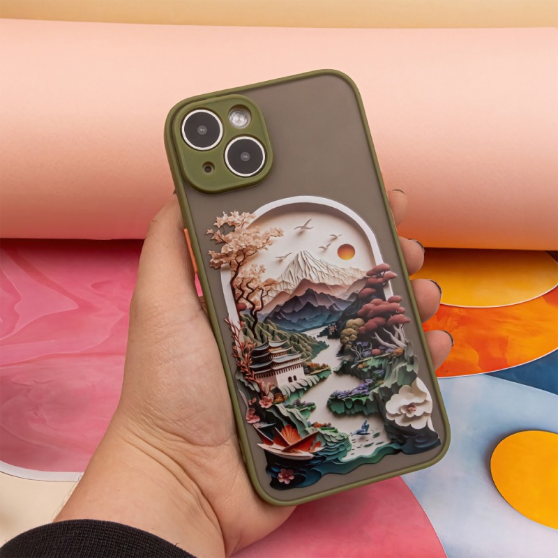 Калъф Ultra Trendy за Samsung Galaxy S23 Travel зелен