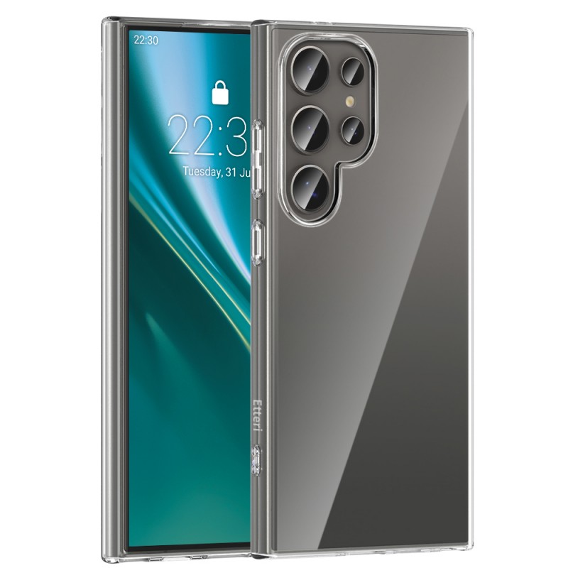 Прозрачен калъф Etteri за Samsung Galaxy S24 Ultra