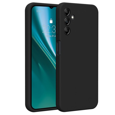 Силиконов кейс Etteri за Samsung Galaxy A14 черен