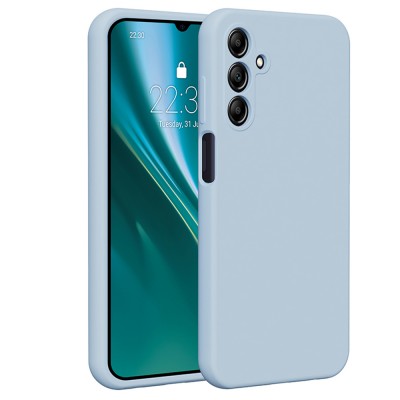 Силиконов кейс Etteri за Samsung Galaxy A15 4G / A15 5G светло син