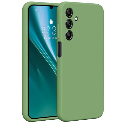 Силиконов кейс Etteri за Samsung Galaxy A25 5G (глобален) светло зелен