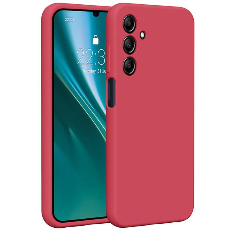Силиконов кейс Etteri за Samsung Galaxy A25 5G (глобален) малинов
