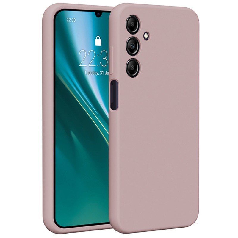 Etteri Silicone Case overlay за Samsung Galaxy A25 5G (глобален) светло розов