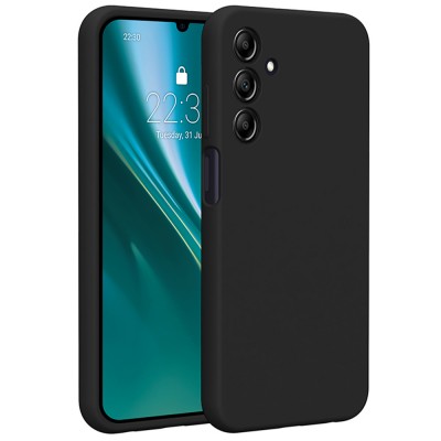 Силиконов кейс Etteri за Samsung Galaxy A25 5G (глобален) черен
