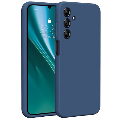Силиконов кейс Etteri за Samsung Galaxy A25 5G (глобален) тъмно син