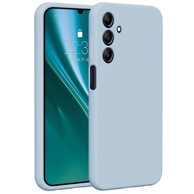 Силиконов кейс Etteri за Samsung Galaxy A25 5G (глобален) светло син