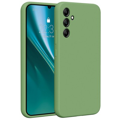 Силиконов кейс Etteri за Samsung Galaxy A34 5G светло зелен