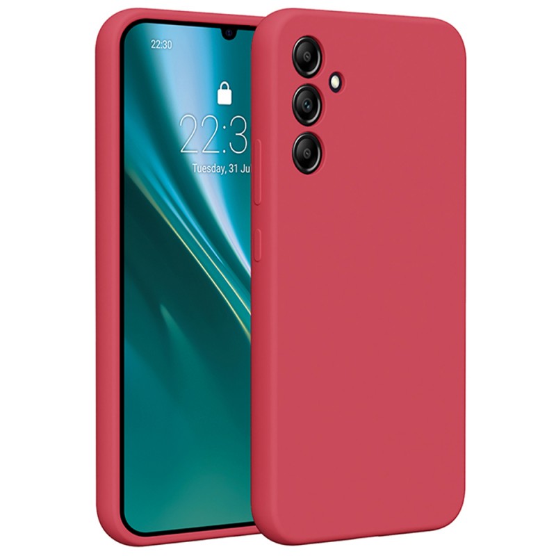 Силиконов кейс Etteri за Samsung Galaxy A34 5G, малинов