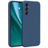 Силиконов кейс Etteri за Samsung Galaxy A34 5G, тъмно син