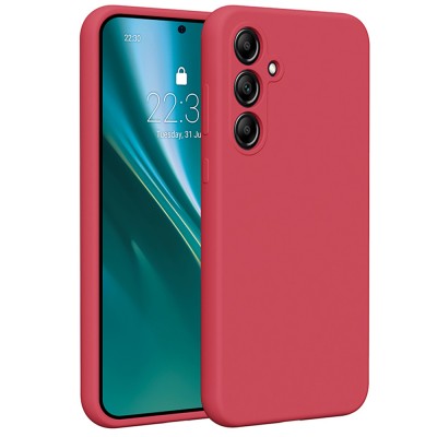 Силиконов кейс Etteri за Samsung Galaxy A35 5G, малинов