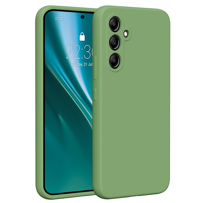 Силиконов кейс Etteri за Samsung Galaxy A54 5G светло зелен