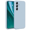 Гръб Etteri Silicone Case за Samsung Galaxy A55 5G светлосин
