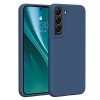 Гръб Etteri Silicone Case за Samsung Galaxy S22 тъмносин