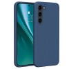 Силиконов кейс Etteri за Samsung Galaxy S23 Plus тъмно син