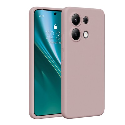 Гръб Etteri Silicone Case за Xiaomi Redmi Note 13 4G светлорозов