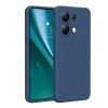 Силиконов калъф Etteri за Xiaomi Redmi Note 13 4G, тъмно син