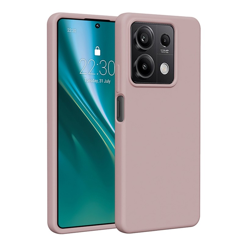 Силиконов кейс Etteri за Xiaomi Redmi 15C 5G светло розов