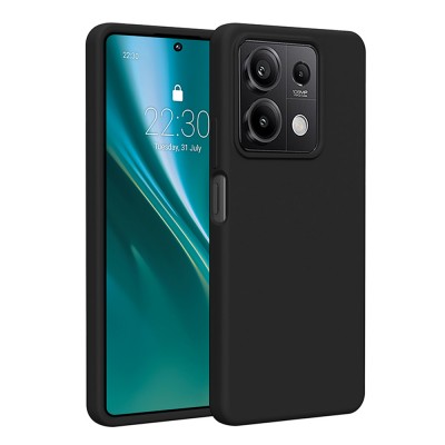 Силиконов калъф Etteri за Xiaomi Redmi 15C 5G черен