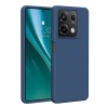 Силиконов калъф Etteri за Xiaomi Redmi Note 13 5G, тъмно син