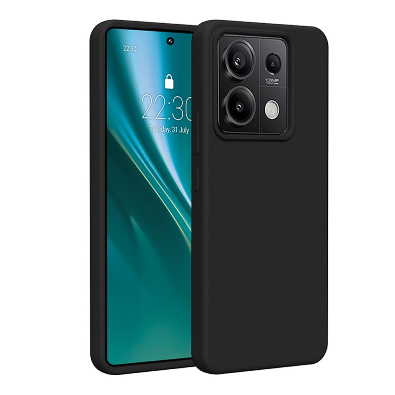 Силиконов кейс Etteri за Xiaomi Redmi Note 13 Pro 5G черен