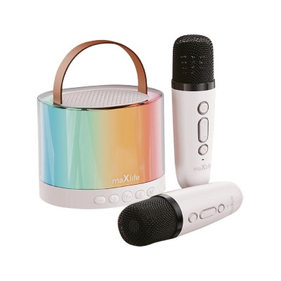 Maxlife Bluetooth караоке комплект MXKS-200 бял