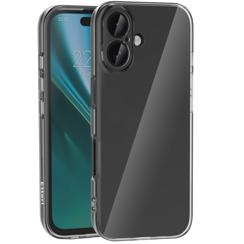 Прозрачен калъф Etteri за iPhone 16 Plus 6.7"