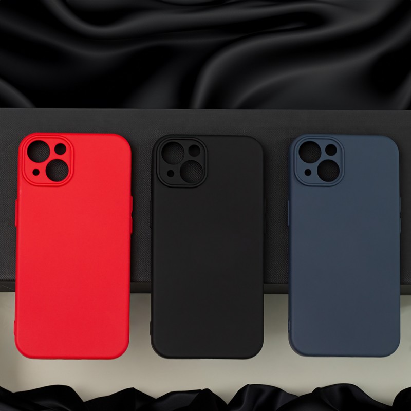 Силиконов капак за iPhone 11, черен