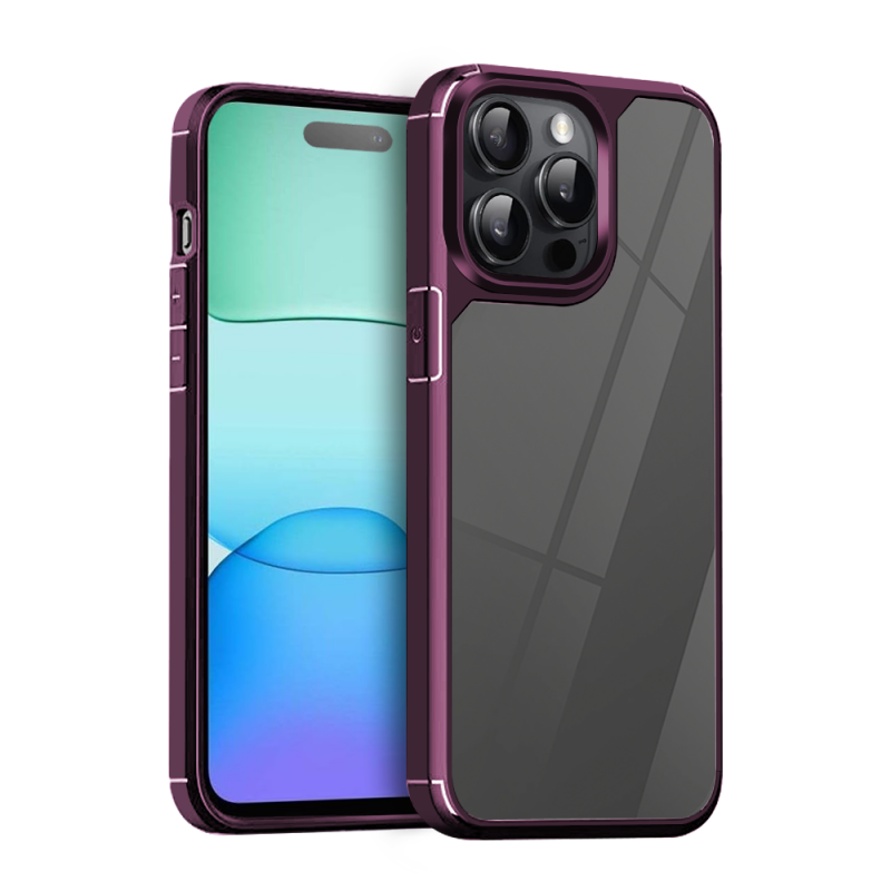 Кейс Color Shock за Xiaomi Redmi Note 13 Pro 5G, бордо