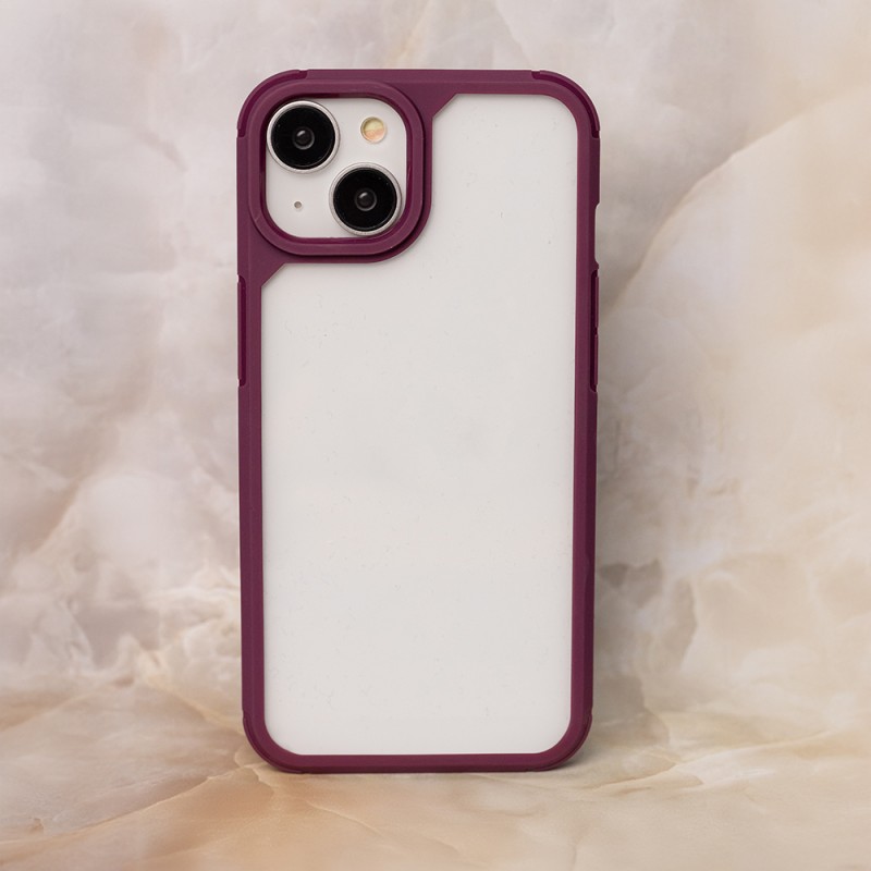 Кейс Color Shock за Xiaomi Redmi Note 13 Pro 5G, бордо