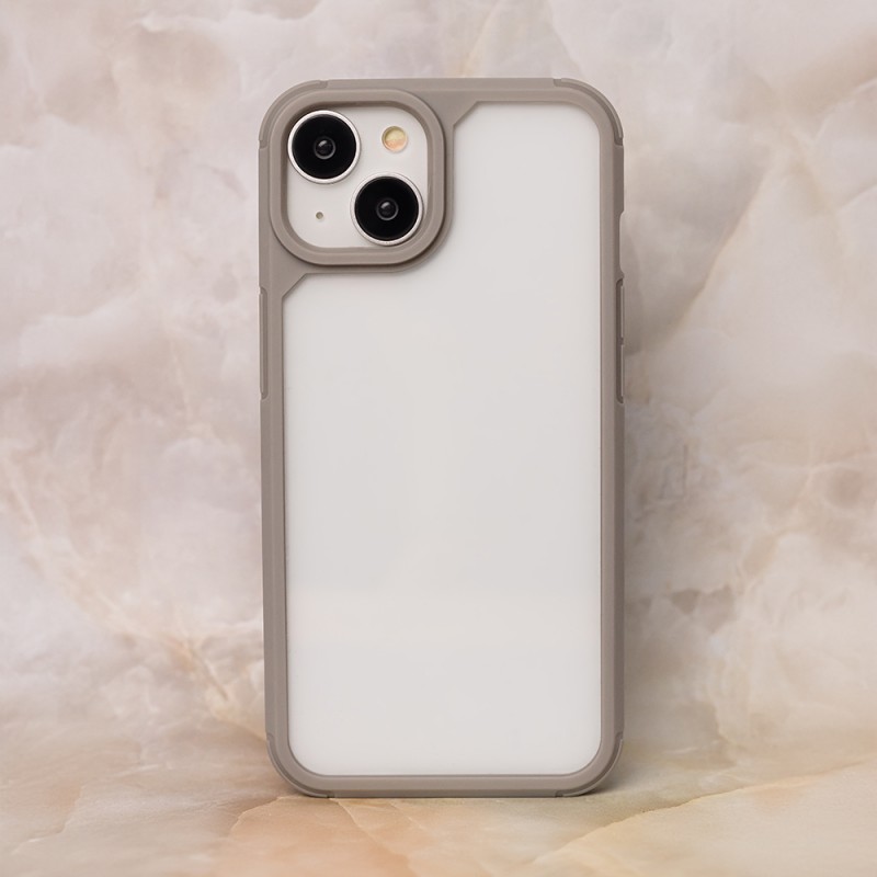 Кейс Color Shock за Xiaomi Redmi Note 13 Pro 4G / Poco M6 Pro, сив