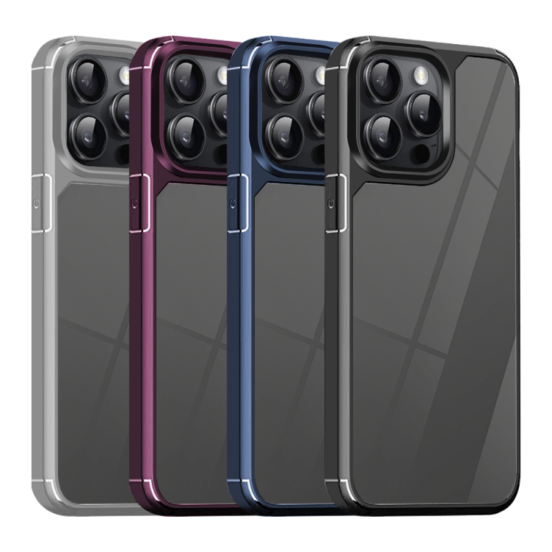 Кейс Color Shock за Xiaomi Redmi Note 13 Pro 4G / Poco M6 Pro, сив