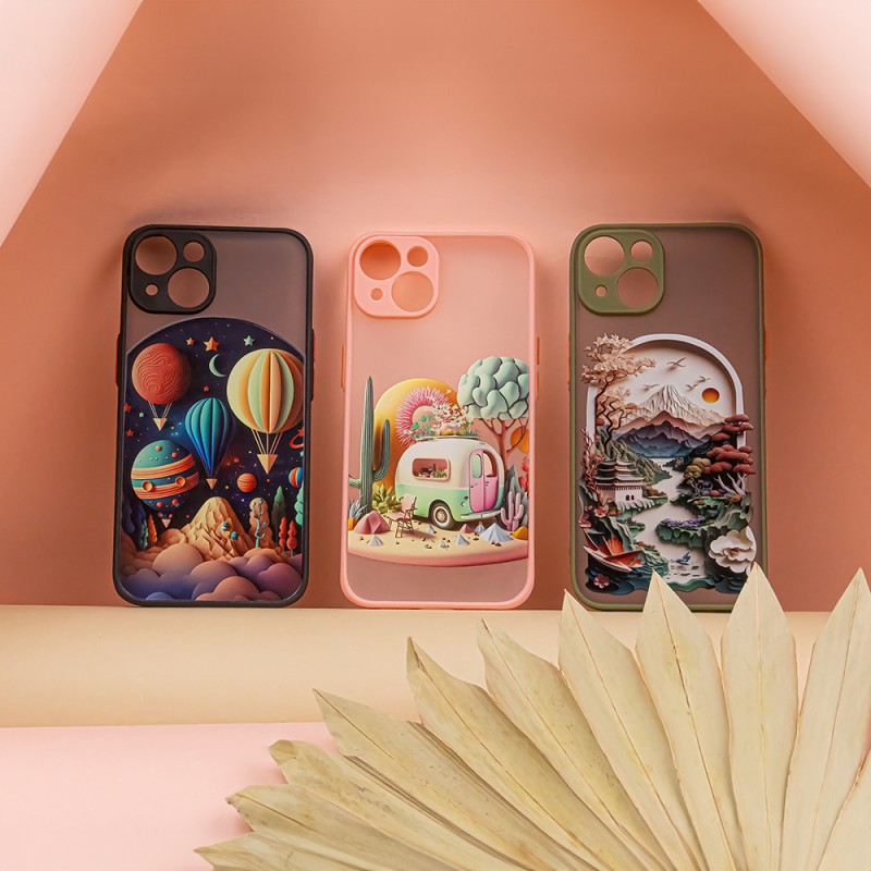 Калъф Ultra Trendy за Samsung Galaxy S23 Travel зелен