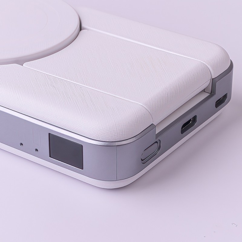 Forever power bank bezprzewodowy MATB-300 10000 mAh magnetyczny 3w1 biały