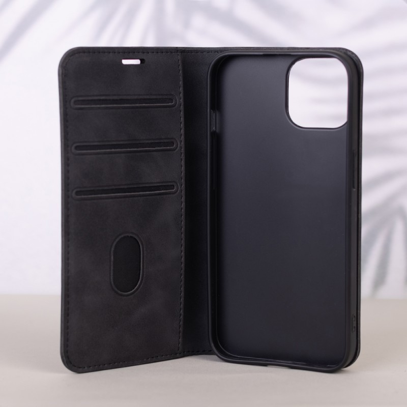 Калъф Smart Suede за iPhone 7 / 8 / SE 2020 / SE 2022 черен