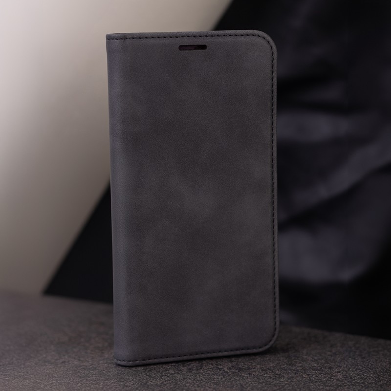 Калъф Smart Suede за iPhone 7 / 8 / SE 2020 / SE 2022 черен