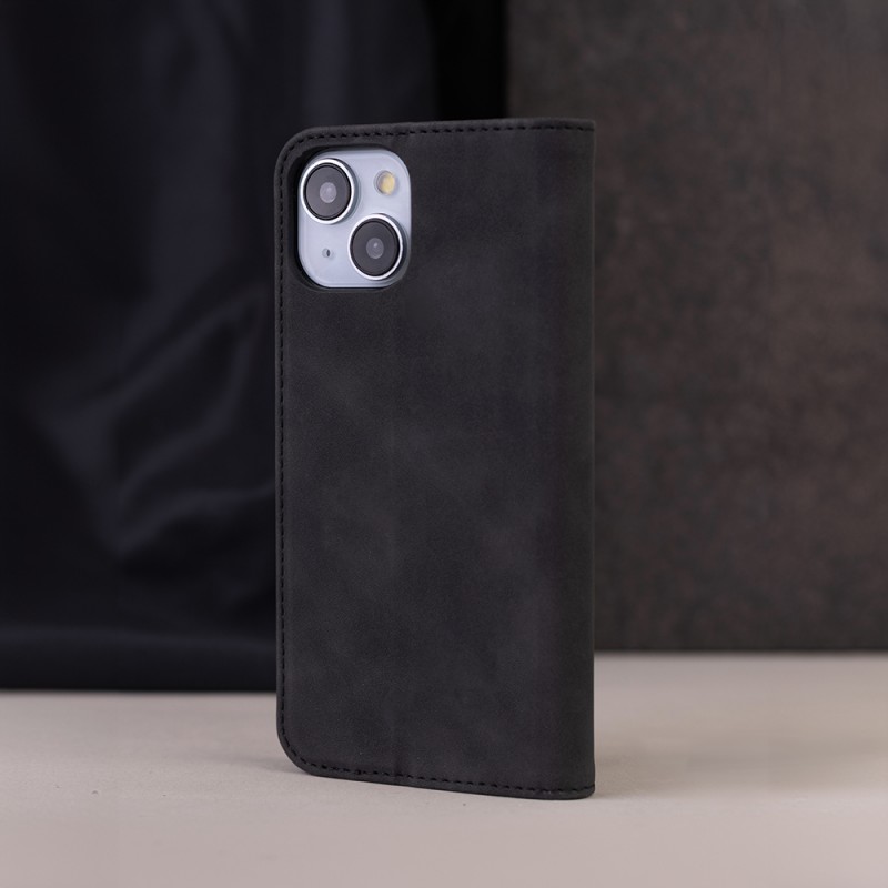 Калъф Smart Suede за iPhone 7 / 8 / SE 2020 / SE 2022 черен