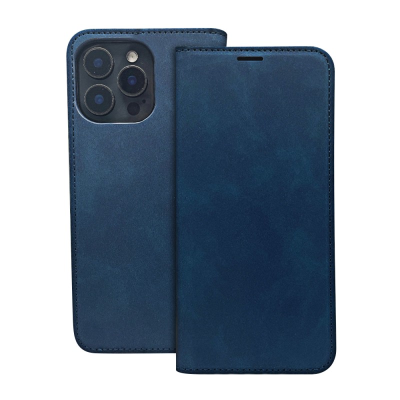 Калъф Smart Suede за Google Pixel 11 Pro XL тъмносин